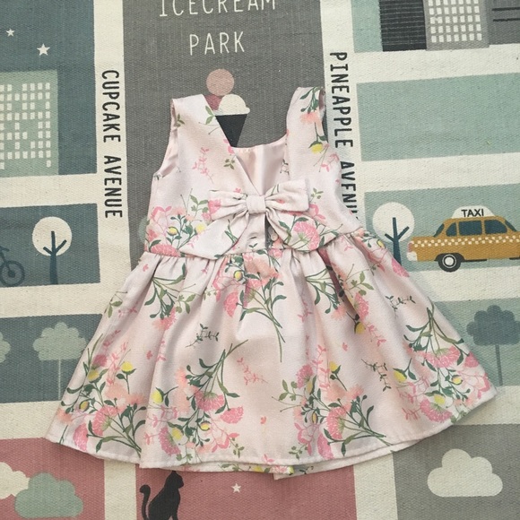 2T Children’s Place pink floral dress - Picture 2 of 3